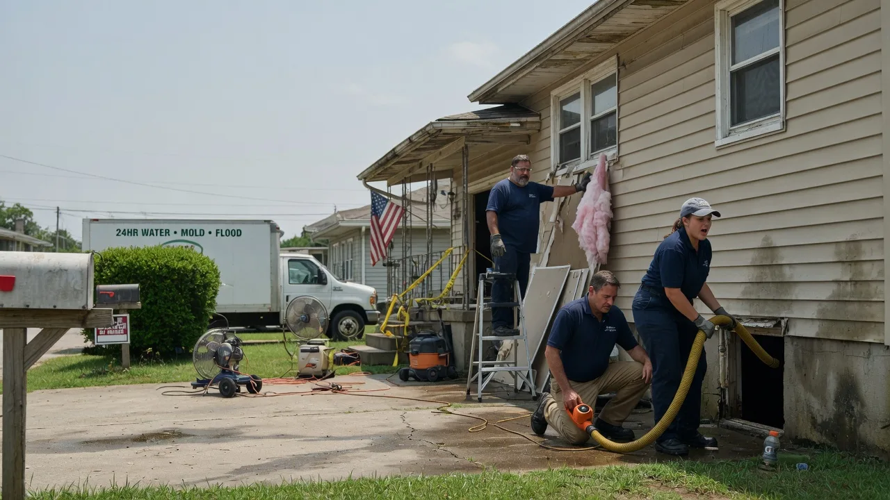 Water Damage Repair in Water Valley, MS near me